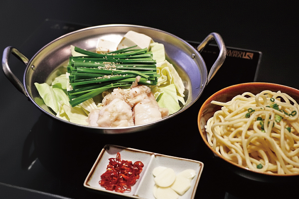 お昼のもつ鍋セット